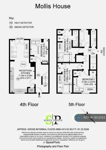 4 Bedroom Flat To Rent In Mollis House, London, E3