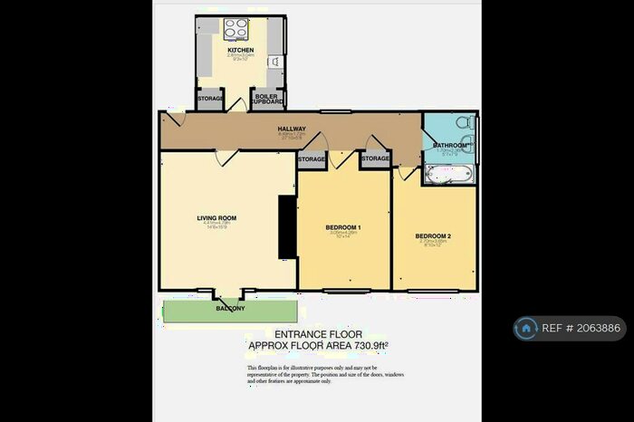 2 Bedroom Flat To Rent In Hamstead Court, Birmingham, B19