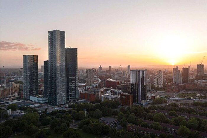 2 Bedroom Apartment To Rent In Deansgate Square, Owen Street, East Tower, One Parking Space, Manchester, M15