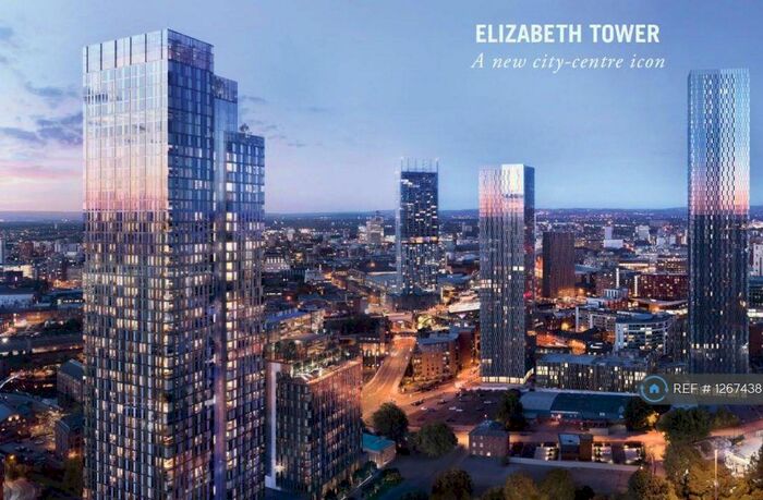 2 Bedroom Flat To Rent In Elizabeth Tower At Crown Street, Manchester, M15