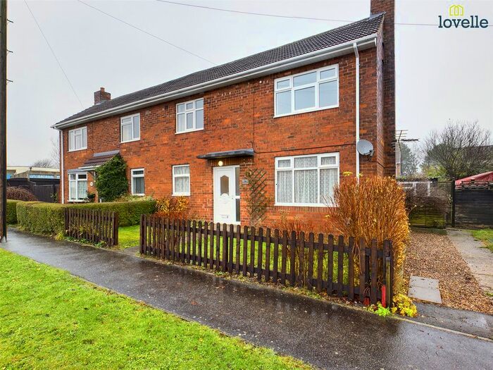2 Bedroom Semi-Detached House For Sale In Lincoln Road, Brookenby, Binbrook, Market Rasen LN8