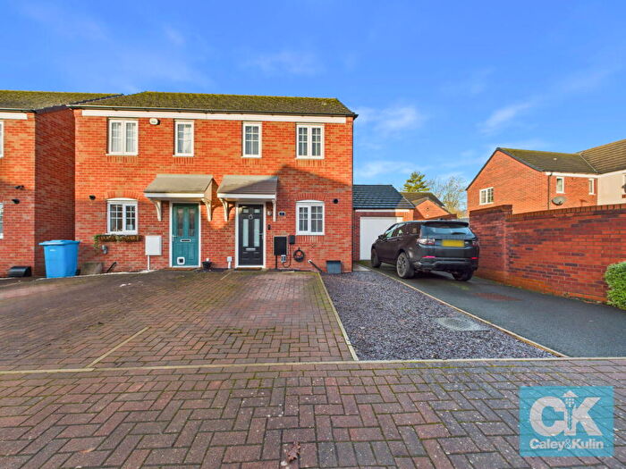 2 Bedroom Semi-Detached House For Sale In Condell Close, Penkridge, Staffordshire, ST19