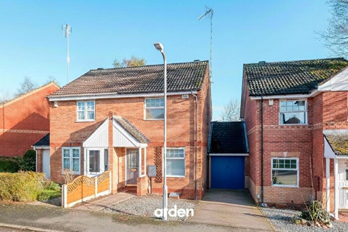 2 Bedroom Semi Detached House For Sale In Ambergate Close, Redditch, B97