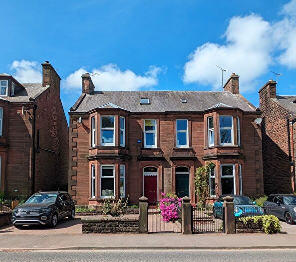 6 Bedroom Semi-Detached House For Sale In Moffat Road, Dumfries, DG1
