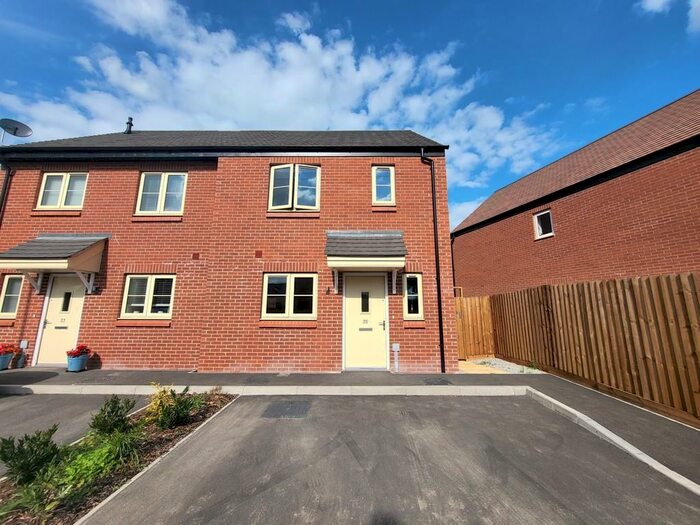 2 Bedroom Semi-Detached House To Rent In Trent Avenue, Alrewas, Burton-on-Trent, DE13