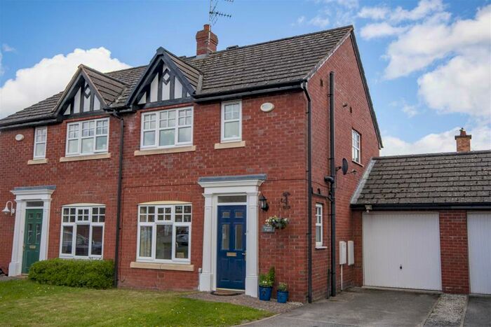 3 Bedroom Semi-Detached House For Sale In Castle Walks, Chirk, Nr Wrexham, LL14