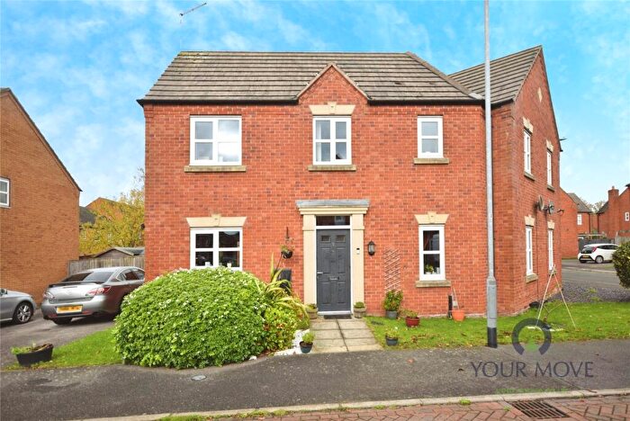 3 Bedroom Semi Detached House For Sale In Bellamy Drive, Kirkby-in-Ashfield, Nottingham, Nottinghamshire, NG17