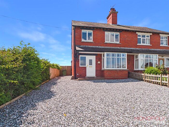 3 Bedroom Semi-Detached House For Sale In Bryn Villas, Bangor Road, Marchwiel, Wrexham, LL13