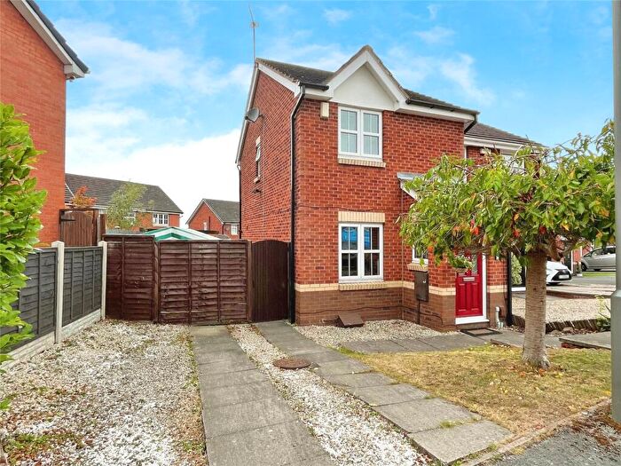 2 Bedroom Semi-Detached House For Sale In Whitehead Close, Shipley View, Ilkeston, Derbyshire, DE7