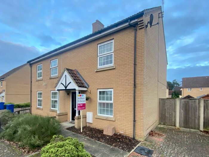 2 Bedroom Semi-Detached House To Rent In Cherry Tree Close, Brandon, IP27