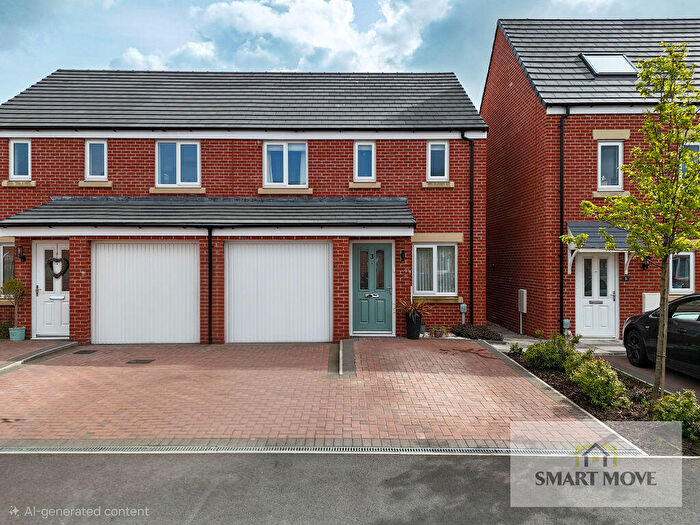 3 Bedroom Semi Detached House For Sale In Navigation Way, Hesketh Bank, Preston, PR4
