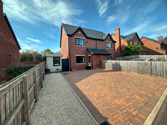 2 Bedroom Semi-Detached House For Sale In Highfield Way, Hinstock, Market Drayton, Shropshire, TF9