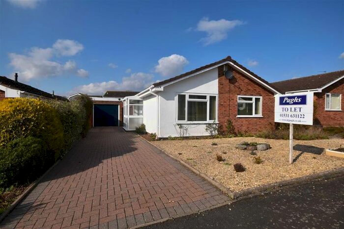 3 Bedroom Detached Bungalow To Rent In Orchard Place, Ledbury, Herefordshire, HR8