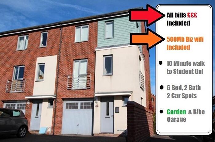 6 Bedroom Terraced House To Rent In Great Copsie Way - Stoke Gifford, BS16