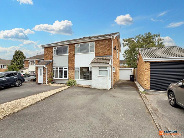 2 Bedroom Semi-Detached House For Sale In Helmsdale Close, Coalville, LE67