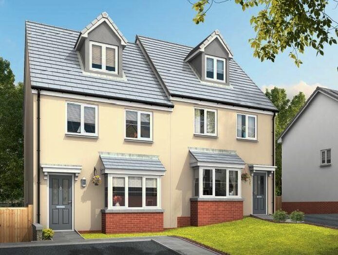 3 Bedroom Terraced House For Sale In The Hanbury, Saxon Gate, Ivybridge, PL21