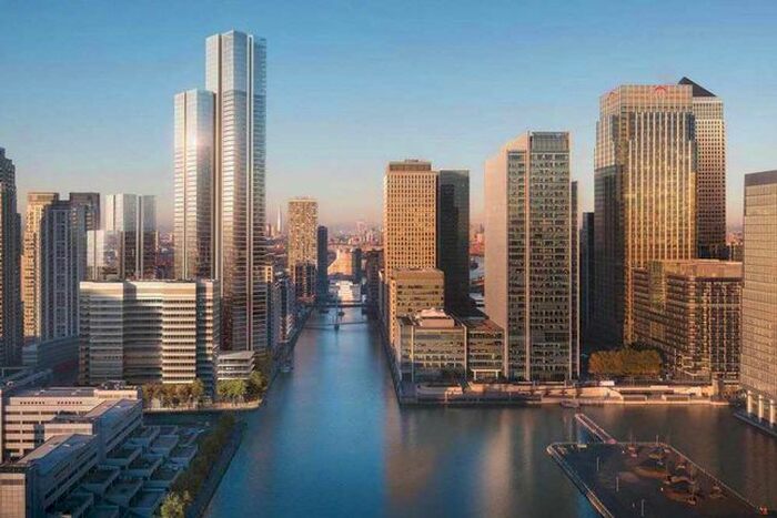 2 Bedroom Flat For Sale In South Quay Plaza, Harcourt Gardens, Marsh Wall, Canary Wharf, E14