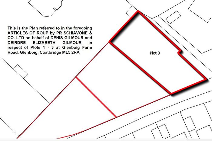 Land For Sale In Plot At Farm Road, Glenboig, ML5