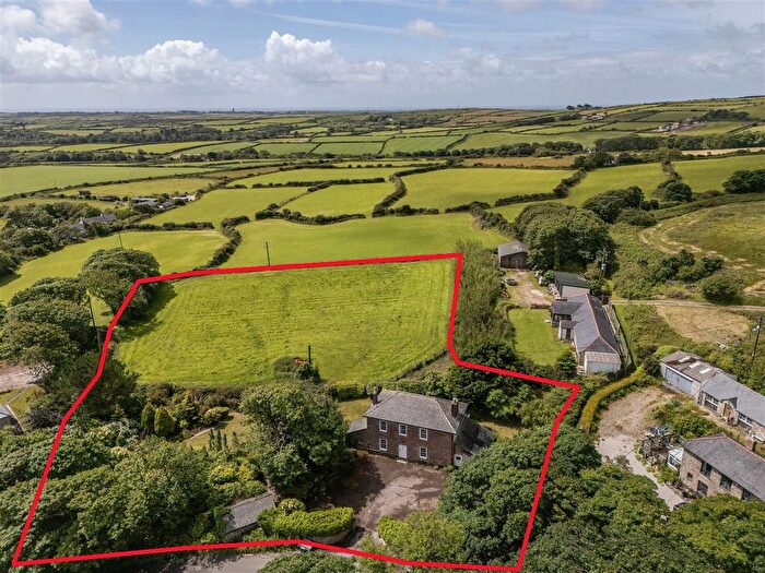 4 Bedroom Detached House For Sale In Sancreed, Penzance, Cornwall, TR20