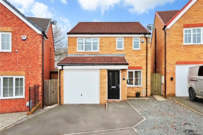 3 Bedroom Detached House For Sale In Kielder Drive, The Middles, Stanley, Durham, DH9