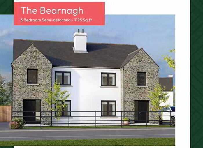 3 Bedroom Semi-Detached House For Sale In The Bearnagh, Tullydale Drive, Kilkeel, BT34