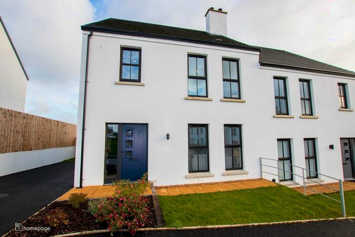 4 Bedroom Semi-Detached House For Sale In House Type H, Cumber View, Claudy, BT47