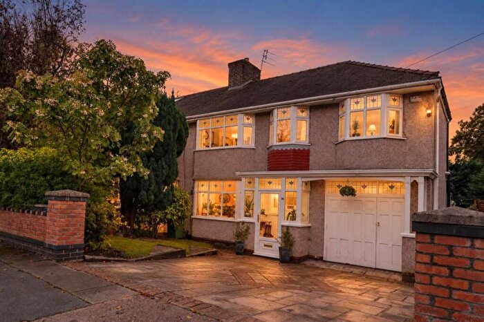4 Bedroom Semi-Detached House For Sale In Vale Road, Woolton, Liverpool, Merseyside., L25