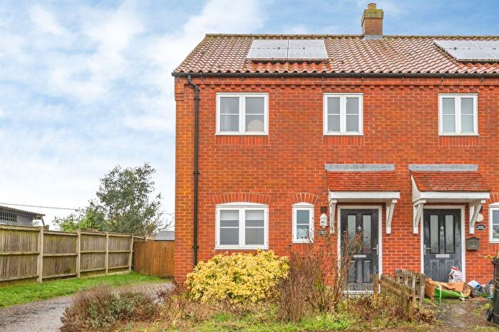 2 Bedroom Semi Detached House For Sale In Heydon Road, Corpusty, Norwich, NR11