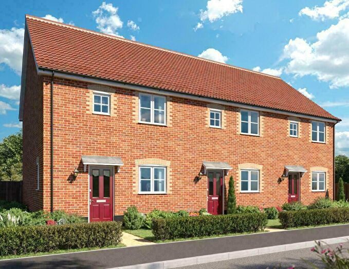 2 Bedroom Terraced House For Sale In Barsham Vale, Butterfly Drive, Beccles, Suffolk, NR34