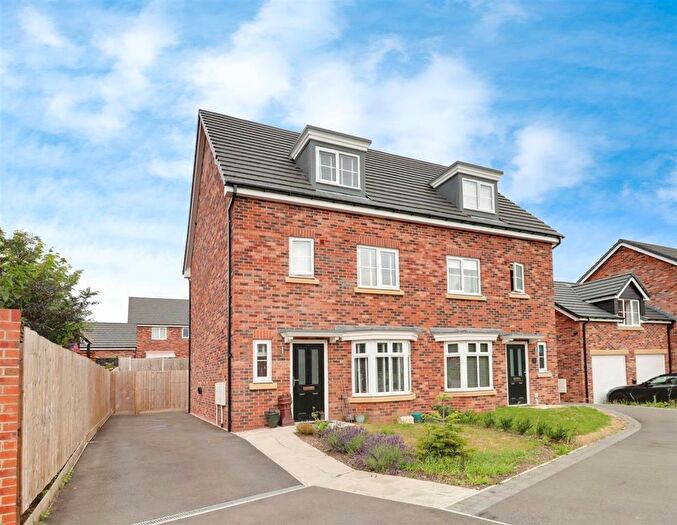 4 Bedroom Semi-Detached House For Sale In Joseph Major Close, Weston Woods, Crewe, CW2