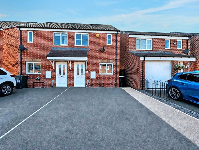 2 Bedroom Semi Detached House For Sale In Wooler Drive, The Middles, Stanley, Durham, DH9