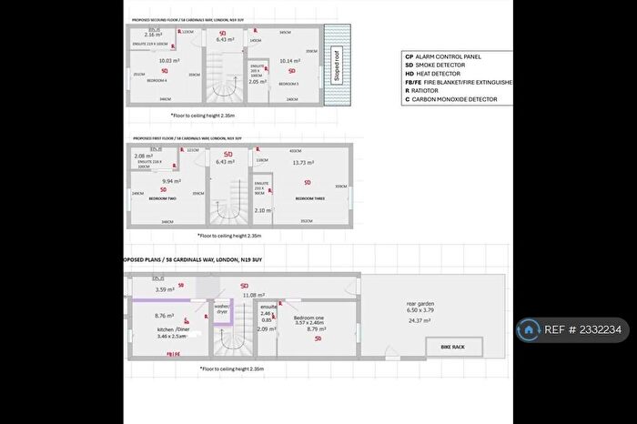 5 Bedroom Semi-Detached House To Rent In Cardinals Way, London, N19