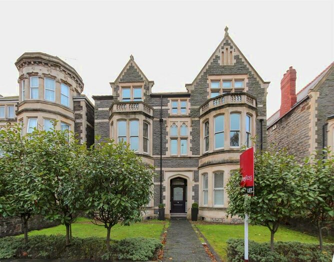 3 Bedroom Flat To Rent In Cathedral Road, Pontcanna, Cardiff, CF11