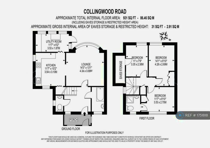 3 Bedroom End Of Terrace House To Rent In Collingwood Road, Sutton, SM1