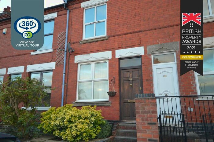 2 Bedroom Terraced House To Rent In Centaur Road, Coventry CV5