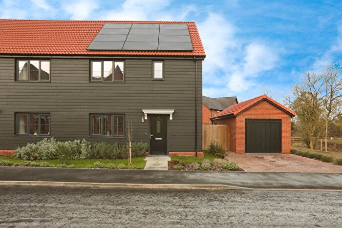 3 Bedroom Semi Detached House For Sale In Castell Road, Bacton, Stowmarket, IP14