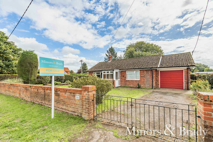 2 Bedroom Detached Bungalow For Sale In Bittering Street, Gressenhall, NR20