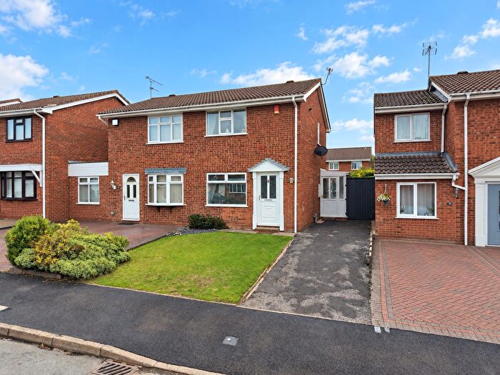 2 Bedroom Semi-Detached House For Sale In Ansty Drive, Heath Hayes, Cannock, WS12