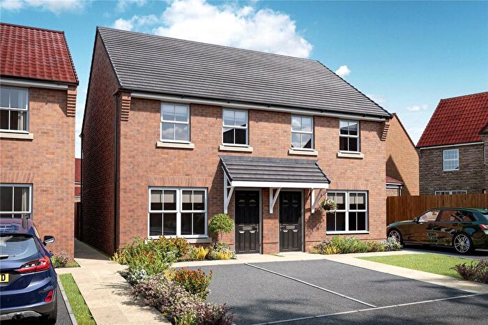 2 Bedroom Semi-detached House For Sale In Pastures Place, Corby Glen, Grantham, NG33