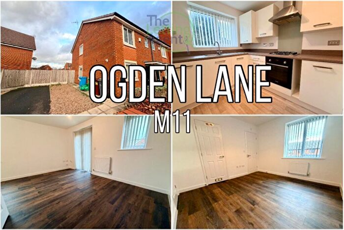 2 Bedroom Semi Detached House To Rent In Ogden Lane, Manchester, M11