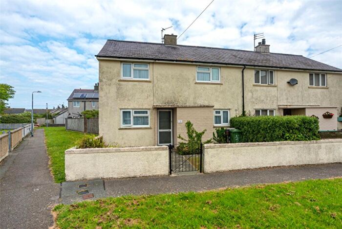 3 Bedroom Semi-Detached House For Sale In Bryn Glas Road, Holyhead, Isle Of Anglesey, LL65