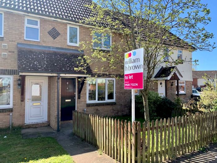 2 Bedroom Terraced House To Rent In Kestrel Close, Beck Row, Bury St. Edmunds, IP28