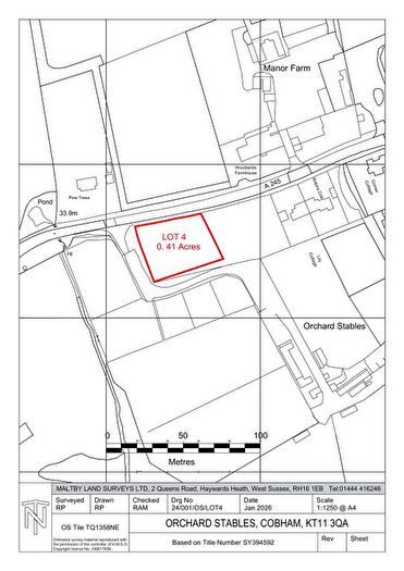 Land For Sale In Woodlands Lane, Cobham, Surrey, KT11