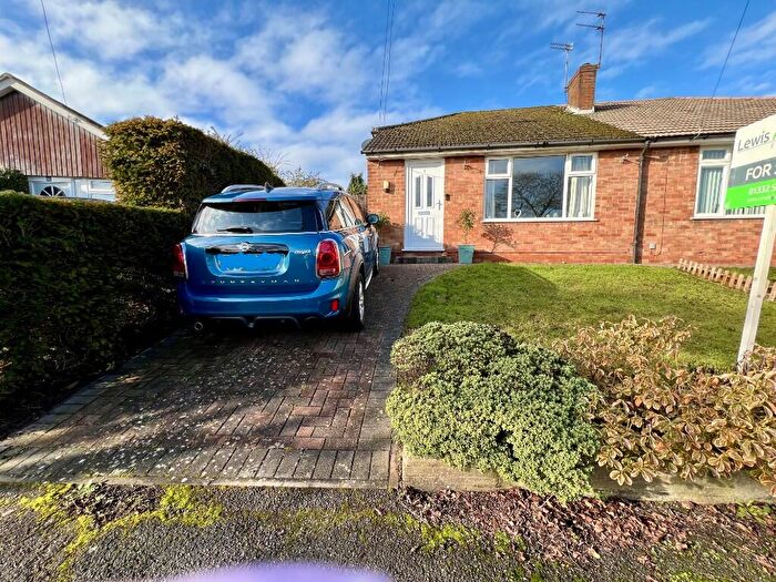 2 Bedroom Semi-Detached Bungalow For Sale In Thirlmere Avenue, Allestree, Derby, Derbyshire, DE22