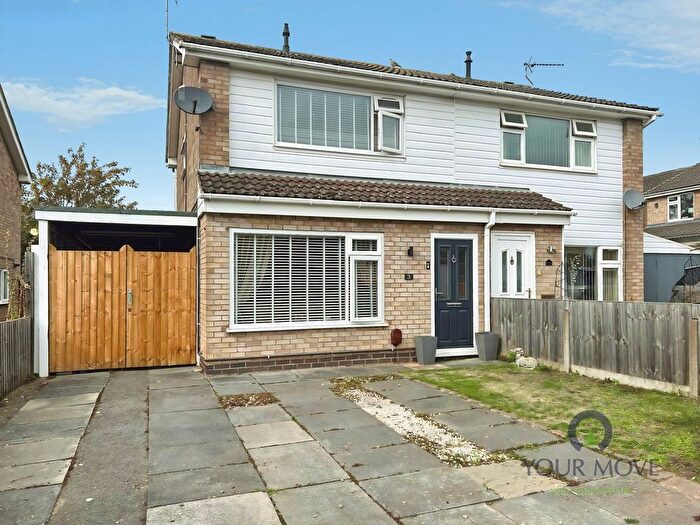 3 Bedroom Semi-Detached House For Sale In Sherrard Drive, Sileby, Leicestershire, LE12