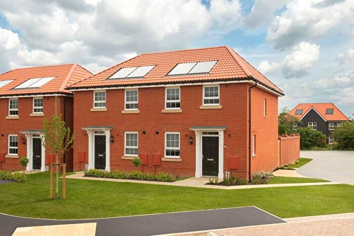 2 Bedroom Semi Detached House For Sale In Plot The Ashdown, Constable Gardens, East Bergholt, Manningtree, Suffolk, CO7