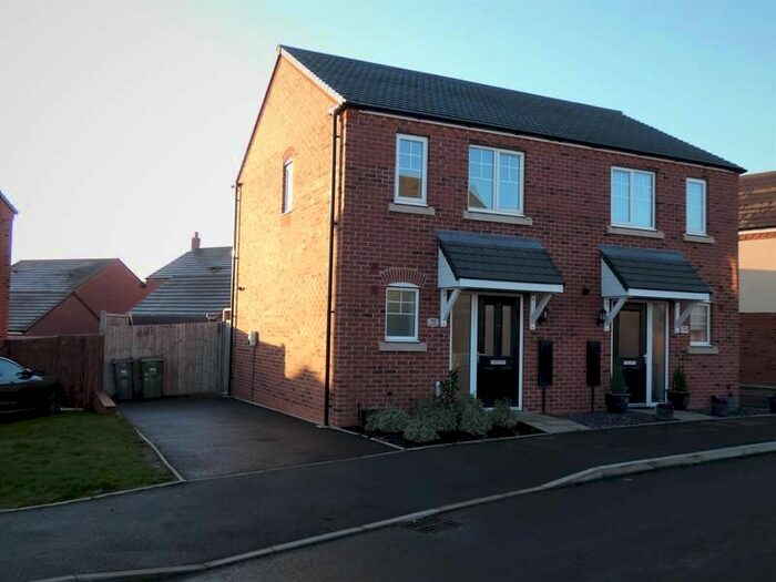 2 Bedroom Semi-Detached House To Rent In 72 Furrow Close, Worcester, Worcestershire WR8