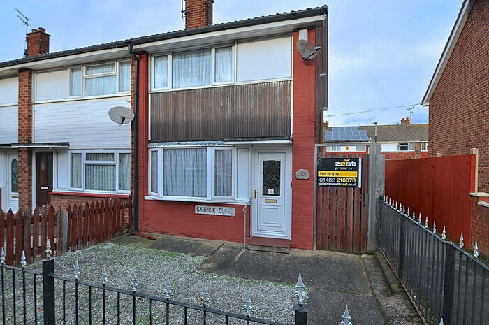 2 Bedroom End Of Terrace House To Rent In Garrick Close, Hull, North Humberside, HU8
