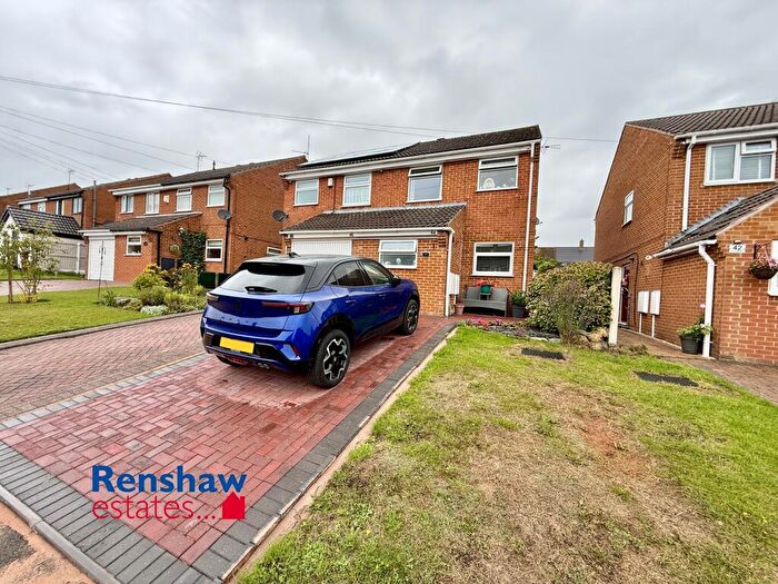 3 Bedroom Semi-Detached House For Sale In The Crescent, Stanley Common, Ilkeston, DE7