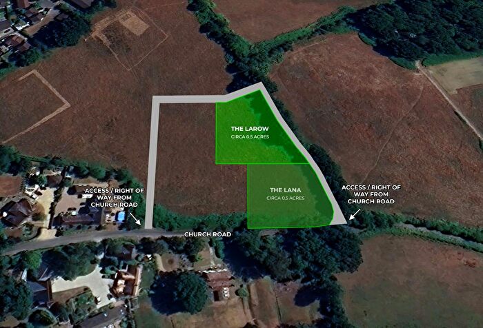 Land For Sale In The Larow, Church Road, Tadley, Hampshire, RG26